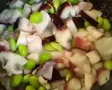 タコと枝豆の炊き込みごはん作り方3写真