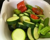 夏野菜の麻婆豆腐！作り方1写真