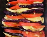 茄子トマトじゃがのチーズ焼き作り方3写真