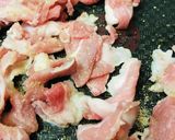 豚肉100g&玉ネギ1/4個の生姜焼き作り方1写真