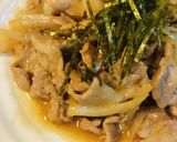 豚肉100g&玉ネギ1/4個の生姜焼き作り方4写真