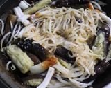 夏の食欲増進♪茄子もやし竹輪のピリ辛炒め作り方8写真