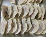 フレッシュ☆茄子とトマトのピザ風揚げ餃子作り方5写真