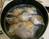 汁まで旨いバイ貝の煮物作り方2写真
