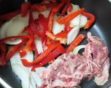 時短簡単レタスたっぷり豚バラ焼き肉風炒め作り方2写真
