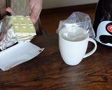 ジブリ カオナシのバナナチョコクレープ作り方1写真