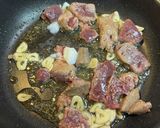 夏にスタミナ！簡単焼肉ダレでレバニラ炒め作り方9写真