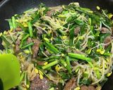 夏にスタミナ！簡単焼肉ダレでレバニラ炒め作り方13写真