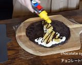 ジブリ カオナシのバナナチョコクレープ作り方20写真