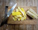 とうもろこしのペペロンチーノ作り方1写真