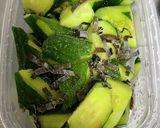きゅうり の 塩昆布漬け作り方3写真