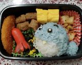 タマザラシ弁当☆ポケモンキャラ弁作り方7写真