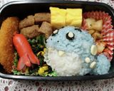 タマザラシ弁当☆ポケモンキャラ弁作り方8写真