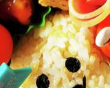 キャラ弁☆シンプル簡単おばけ弁当☆作り方2写真