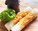 ピリ辛が最高　ピーマンとちくわのキンピラ作り方1写真
