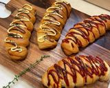 長いロングソーセージで作るソーセージパン作り方9写真