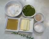 HB ミルクたっぷりの抹茶ラテ食パン作り方1写真