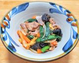 町中華の豚こま肉と木耳と卵のピリ辛炒め作り方6写真