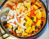 夏野菜のスパイスキーマカレー作り方2写真