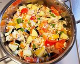 夏野菜のスパイスキーマカレー作り方3写真