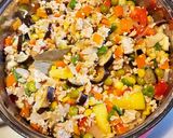 夏野菜のスパイスキーマカレー作り方4写真