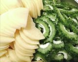 ゴーヤのジャーマンポテト作り方1写真