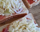 簡単 とろ~りチーズ ホットサンド作り方3写真