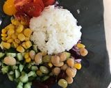 ちょこっと残ったご飯deライスサラダ作り方5写真