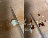 チキンカツ♪エリンギピーマンのトマトチリ作り方2写真