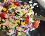 ちょこっと残ったご飯deライスサラダ作り方7写真