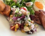 ちょこっと残ったご飯deライスサラダ作り方8写真