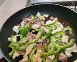 ゴーヤと豚肉の炒め物作り方5写真