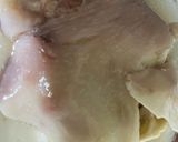 豚ミミ煮凝り、ついでにサラチキとゆで卵作り方7写真