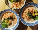 長芋と豆腐の小鉢作り方3写真