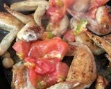 手羽先のトマトニンニク煮込み作り方3写真