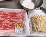 えのき豚肉巻き作り方1写真