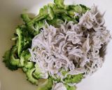 ゴーヤの大量消費に✩ゴーヤのかきあげ作り方2写真