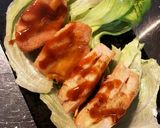 【悪魔的ウマさ】にんにくササミチーズ焼き作り方6写真