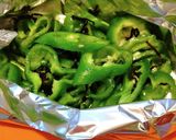 簡単万願寺甘とうの塩昆布ホイル焼き作り方2写真