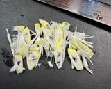 甘い！絹厚揚げ焼き　ごま油塩葱トッピング作り方1写真