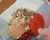 簡単に作れる食べるラー油(辛め)作り方4写真