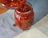 簡単に作れる食べるラー油(辛め)作り方6写真