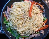 Pepper Fried Noodles作り方8写真