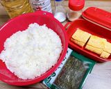 だし巻き卵の おにぎり作り方3写真
