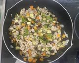 夏野菜たっぷりドライカレー作り方3写真
