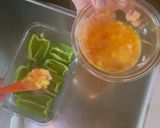 ピーマンの卵蒸し【お弁当】作り方2写真