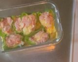 ピーマンの卵蒸し【お弁当】作り方4写真