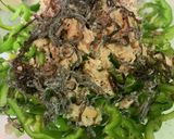 ツナと塩昆布とピーマン和え作り方2写真