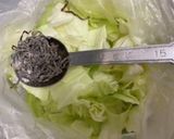 きゃべつとひろしと塩昆布作り方2写真