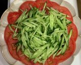 鯖缶活用＊旨塩中華サラダ作り方1写真
